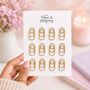 Set Of 12 Dainty Love Heart Paperclips, thumbnail 1 of 4