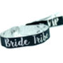 Bride Tribe Silver/Black Hen Party Wristband Favours, thumbnail 1 of 12