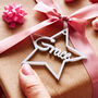 Star Personalised Christmas Gift Tag, thumbnail 1 of 2