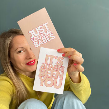 Just You And Me Babes Valentines Card, 5 of 5