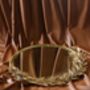 Handcrafted Olive Branch Gold Mirror, thumbnail 1 of 2