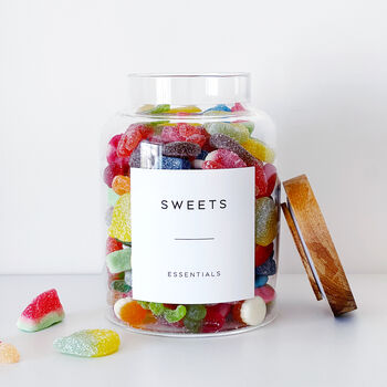 Sweet Jar With Personalised Label, 6 of 11