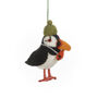 Handmade Felt Paddy The Puffin Decoration, thumbnail 2 of 3