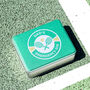 Personalised Tennis Hip Flask And Balls Tin Gift For Him, thumbnail 5 of 6