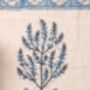 Blue Tree Print Table Mat And Napkin Set Of Two, thumbnail 2 of 3