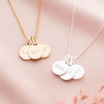 Elizabeth Sterling Silver Personalised Name Necklace, 2 of 11