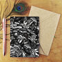 Mushroom Print A6 Greetings Cards, thumbnail 1 of 7