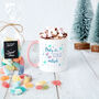 'Baby It's Cold Outside' Mug And Sweet Set, thumbnail 1 of 6