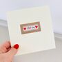 I Love You Card ~ Handmade, thumbnail 1 of 2