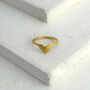Triangle Sunbeam Ring, thumbnail 1 of 9