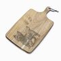 Personalised Cairn Terrier Engraved Acacia Serving Board, thumbnail 7 of 8