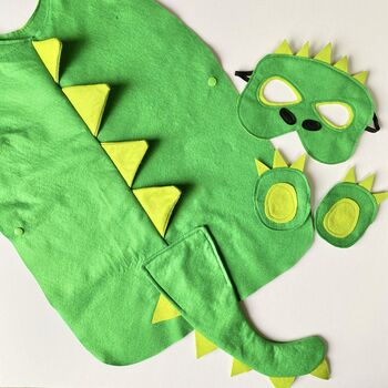 Dinosaur Costume, Crocodile Costume For Kids And Adults, 4 of 11