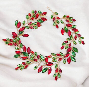 Christmas Inspired Headpiece, 8 of 9