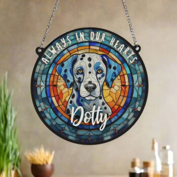 Dalmatian Memorial Suncatcher, 3 of 5