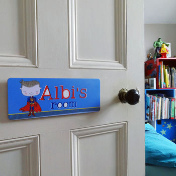 Personalised Children's Room Sign, 3 of 9
