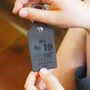 Personalised Leather 'When You Became My' Key Ring, thumbnail 2 of 7