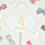 Personalised Hair Bow Holder Ballerina Shoes, thumbnail 3 of 11