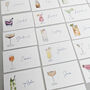 Cocktail Wedding Guest Place Names, thumbnail 1 of 7