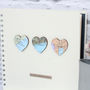 Personalised Vintage Map Trio Hearts Album, thumbnail 2 of 4