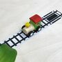 Personalised Wooden Train With Tape Track, thumbnail 1 of 4