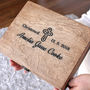 Personalised Carved Wooden Christening Box, thumbnail 3 of 5