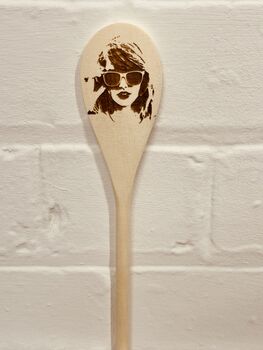 Taylor's Face Wooden Spoon, 2 of 2