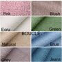 Boucle Fabric Letter For Nursery, thumbnail 6 of 9
