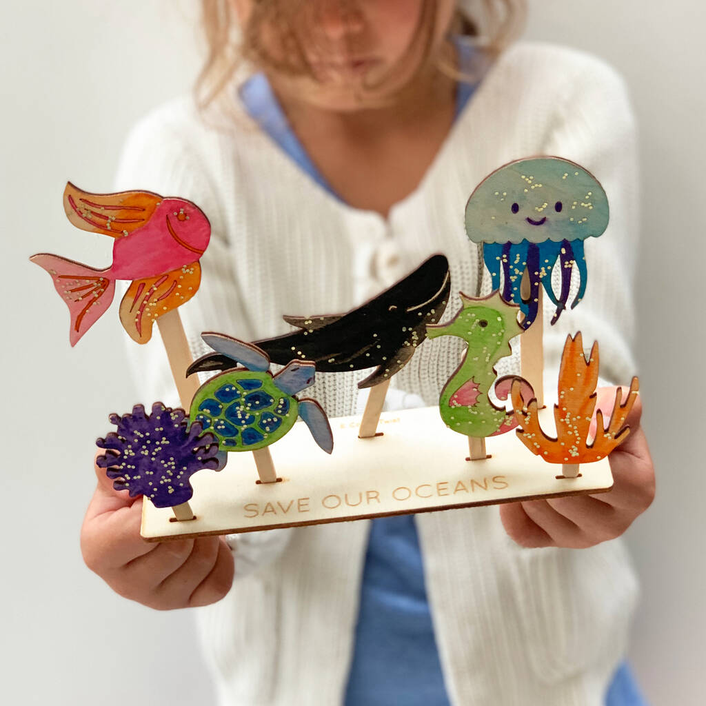 Personalised 'Save Our Oceans' Craft Kit, 1 of 10