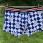 Men’s Boxer Shorts, Skater With Stripe Waistband, thumbnail 1 of 2