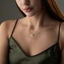 Eternal Love Heart Swans Necklace, thumbnail 7 of 12