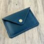 Black Leather Card Wallet, Personalised Card Holder, thumbnail 4 of 12