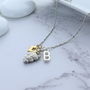 Kids Personalised Owl Necklace, thumbnail 1 of 2