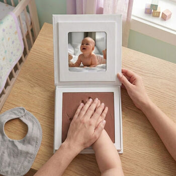 Baby Hand Or Foot Print Impression Kit New Baby Or Baby Shower Gift, 2 of 12