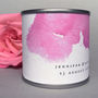 Wedding, Anniversary Or Birthday Soy Wax Scented Candle, thumbnail 5 of 9