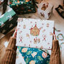 Personalised Christmas Candy House Wrapping Paper, thumbnail 1 of 3