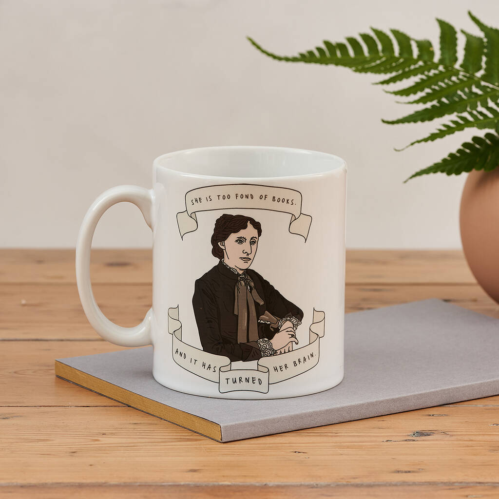 Louisa May Alcott &#39;books&#39; Author Mug By Bookishly | 0