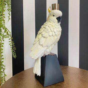 Parrot Candle Holder White, 4 of 5