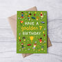 Any Age Football Birthday Card, Boys Birthday Card, thumbnail 7 of 8