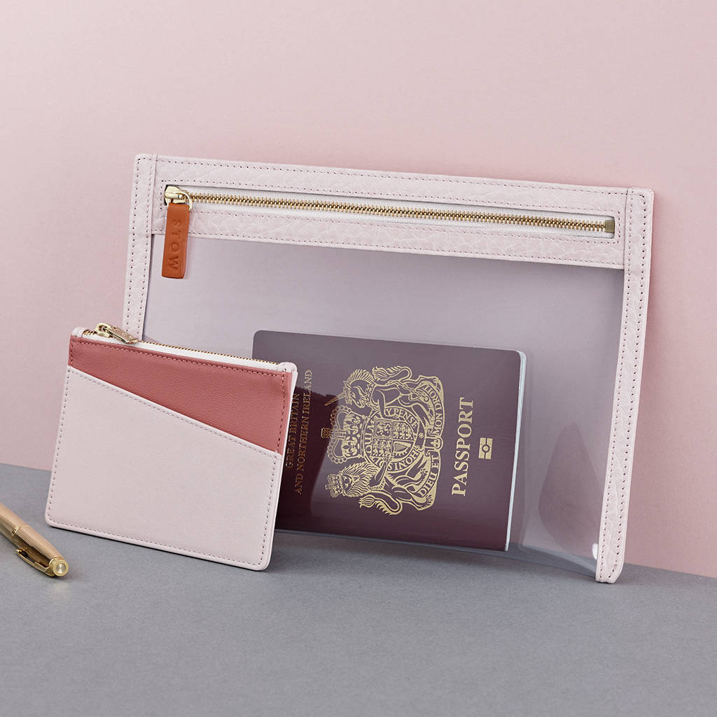 Ladies Travel Wallet And Coin Purse Gift Set By STOW