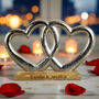 Personalised Double Heart Ornament, thumbnail 1 of 5