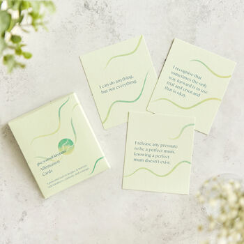 New Mum 'Give Yourself Kindness' Affirmation Cards, 4 of 11