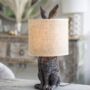 White Hiding Rabbit Lamp, thumbnail 3 of 3