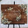 Personalised Wedding Welcome Sign, thumbnail 2 of 2