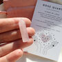Nurturing Rose Quartz Crystal Tower, thumbnail 1 of 4