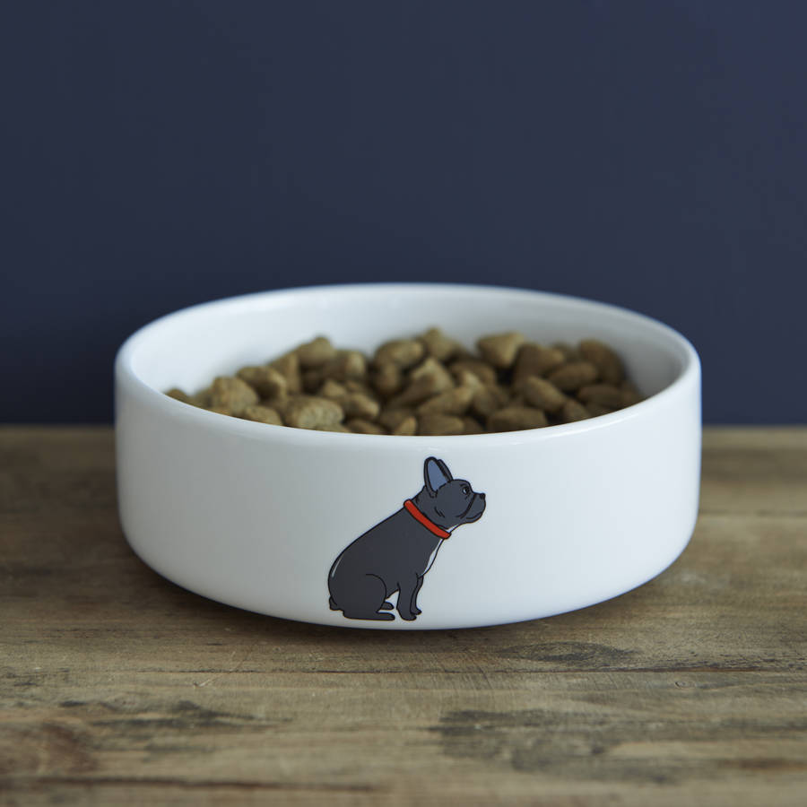 French Bulldog Dog Bowl By Sweet William Designs