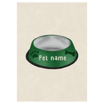 Personalised Pet Name Print, 6 of 8