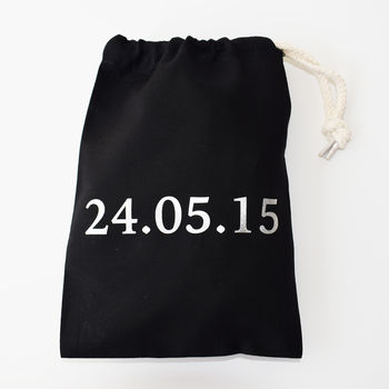 Personalised, Our Date, Wedding Anniversary Mens Pants, 3 of 7