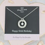 60th Birthday Birthstone Necklace, thumbnail 1 of 11