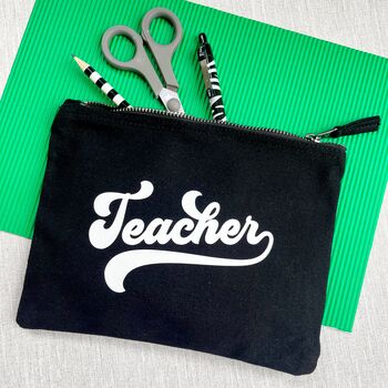 Thank You Teaching Assistant Cotton Pencil Case/Pouch, 5 of 7