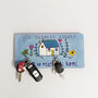 Personalised 'There's No Place Like Home' Key Holder, thumbnail 4 of 5